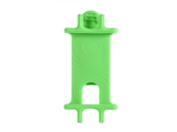 Suporte de bicicleta para telefone EOOCOO, cinto elástico verde