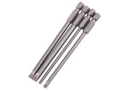 Chave De Fenda Plana Magnética Laxiscreed De 100mm, Aço S2, Ideal Para Tarefas De Precisão