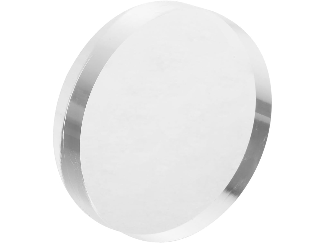 Organizador De Acrílico Besportble Para Maquiagem E Joias, Base Redonda De 10x2cm, Ideal Para Uso Em Mesas E