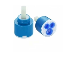 Cartucho Cerâmico Para Torneira, 2 Peças, Misturadora De Banheiro Ou Cozinha (azul, 40 Mm), Cartucho De Cerâmica Para Torneira Misturadora
