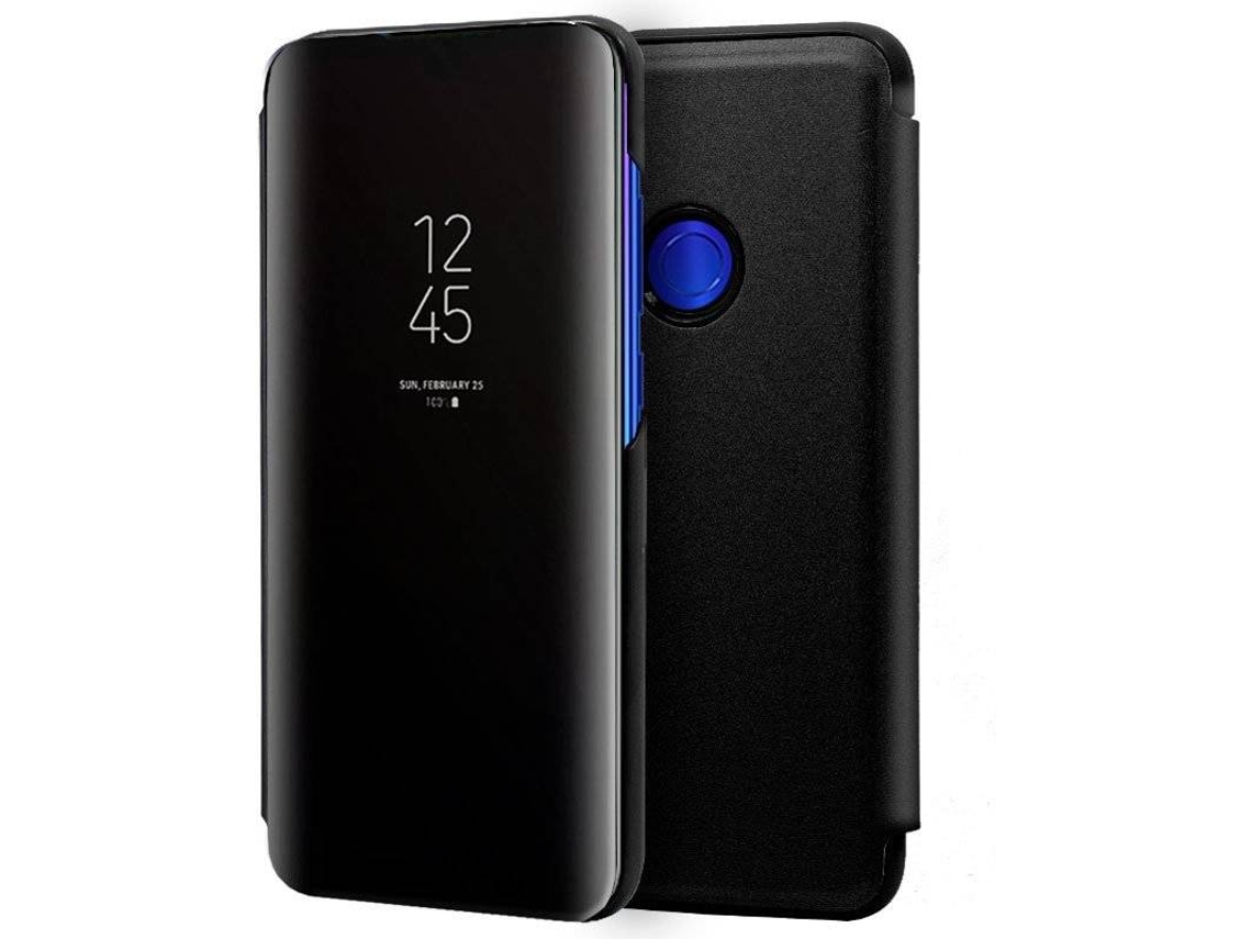 Capa Xiaomi Redmi Note 7, Note 7 Pro COOL Clear View Preto