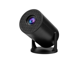Mini Projetor Portátil HD SFUSHOS com/sem Fio para Casa e Celular Preto (inclui Adaptador UE)