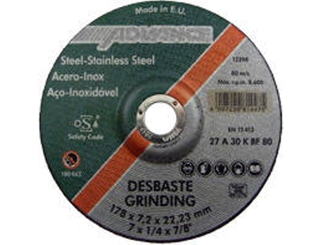 Disco Abrasivo Advance By ADVANCE BY PFERD By Pferd Uso Universal - Aço/Inox Advance (Ø 230 Mm)