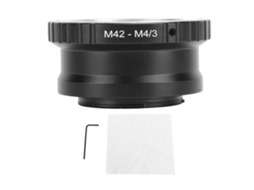 Adaptador de Lente M42 para Micro 4/3 para câmeras EP1 EP2 EPL1 EPL2 e outros