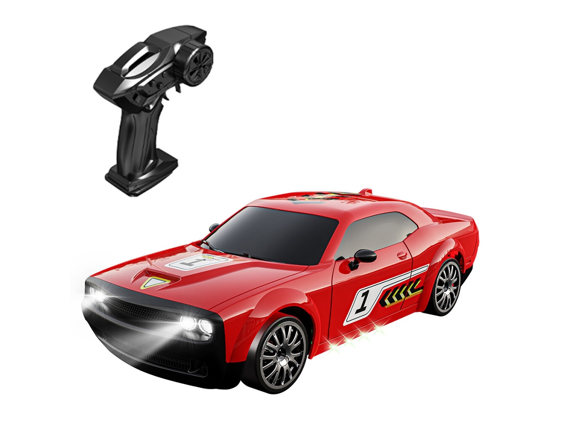 Black One Batterykfplan Kf27 Rtr 1/120 2.4g 4wd Rc Car Drift Led Light On road Full Proportional Racing Vehicles Models Toys MDUG
