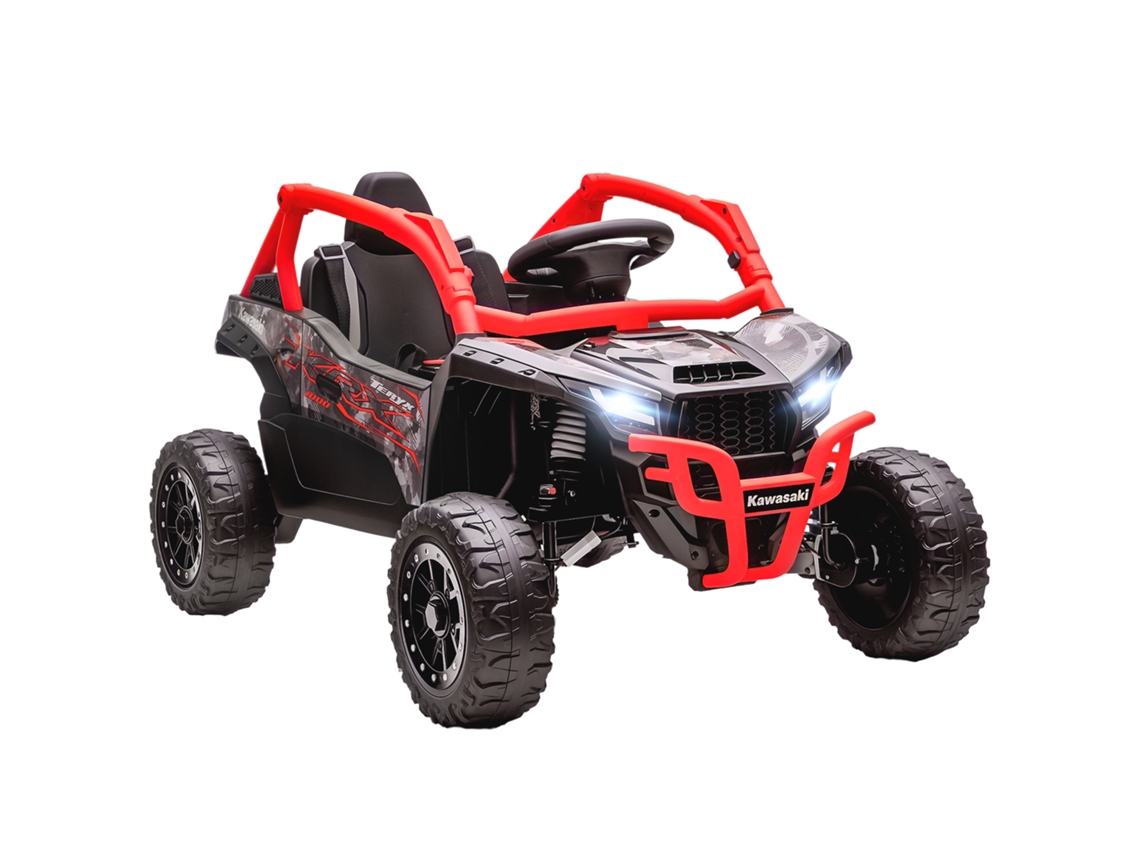 Kawasaki Teryx Krx 1000, Carro Elétrico Infantil Licenciado De 12v, Com Controle Remoto, Suspensão Traseira, Vermelho.