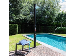 Chuveiro Solar Moorea Preto 18L HAPPY GARDEN