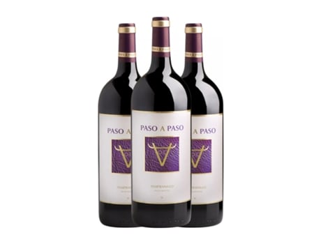 Vinho VOLVER Paso a Paso Tempranillo La Mancha Garrafa Magnum (1.5 L - 3 Unidades)