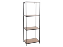 Estante 3 Prateleiras (Natural - MDF - 45x130x30cm)