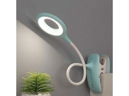 Luz De Leitura Clip-on 2025 Protectora De Olhos, Pescoço Flexível Usb Recarregável 3 Níveis De Brilho