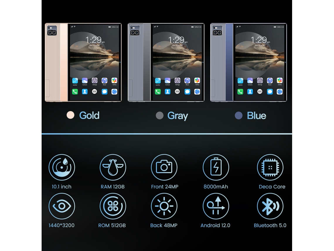 Tablet X101 (10.1'' - 32 GB - 4 GB RAM - Wi-Fi+5G - Oro) | Worten.pt