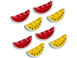 Suportes De Palitos De Cerâmica Japonesa Forma De Melancia Decoração Mesa Cozinha 8 Peças