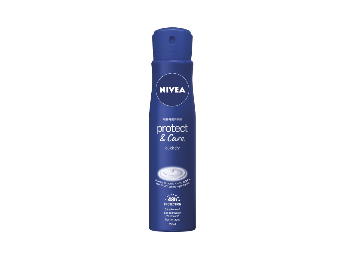 Proteção e Cuidado Desodorizante Em Spray, 250ml Nivea