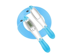 Lurelia Corda De Saltar Ajustável Com Contador, Rotação 360°, Leve, Ergonómico, Magnético