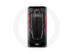 Capa para Samsung Galaxy A3 2017 Audi RS logotipo vermelho