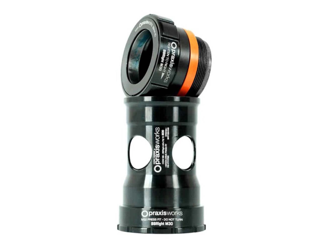 Eixo Pedaleiro M30 Thru Bbright 79-4101R Prateado 79 Mmpraxis