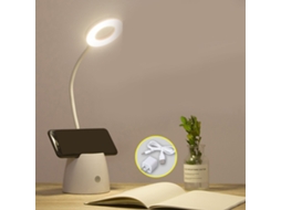 Rebe-lâmpada De Mesa Led Plegável Com Porta-lápis Protetora De Olhos Ajuste Inteligente Luz Suave Branco Quente Para Lar E Escritório
