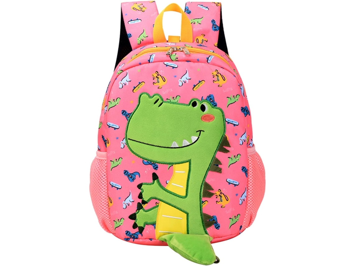 Mochila Infantil De Pelúcia Com Dinossauro Para Meninos, Leve E Respirável Pré-escola Jardim De Infância,