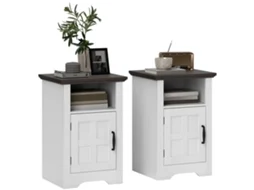 Conjunto BTFORUS em Branco para Sala de Estar (40x35x60 cm)