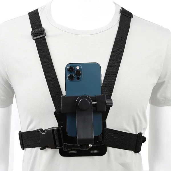 Conjunto De Suporte, Clipe E Alça Peitoral Para Celular.