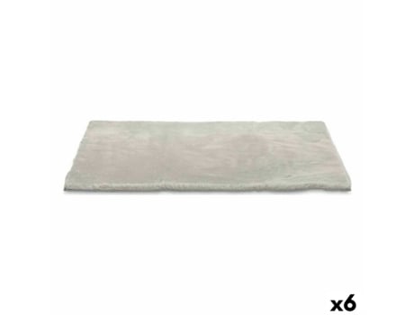 Tapete Cinzento 60 x 90 cm (6 Unidades)