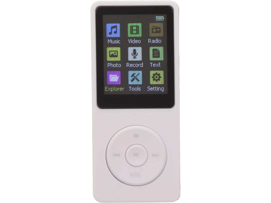 Lecteur Mp3 Mp4 Pouces Musique Numérique Compact 1.8 Sans Perte Support 32g Pour L'entraînement Plein (branco)