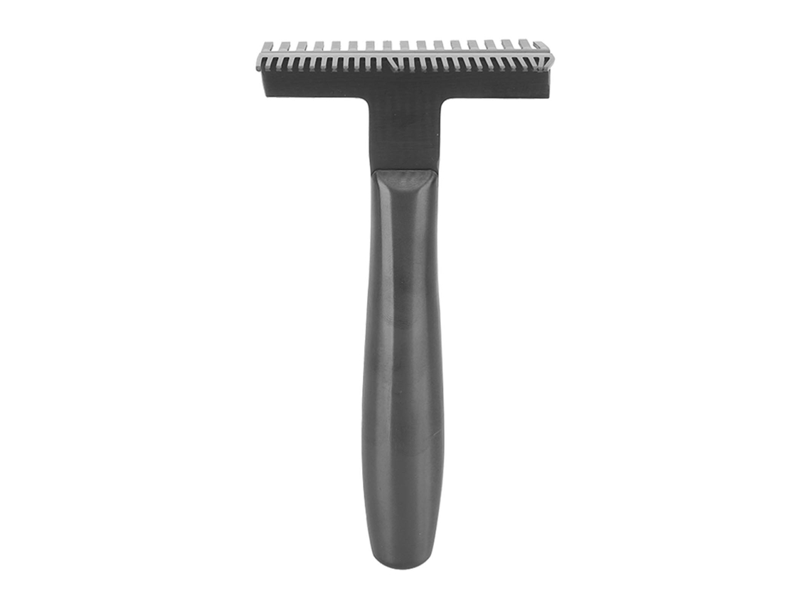 Pente Para Tosa De Cães Multifuncional, Remove Pelos Completamente, Cabo Com Núcleo Oco, Pente De Aço Inoxidável Para Animais De Estimação, Para Remoç