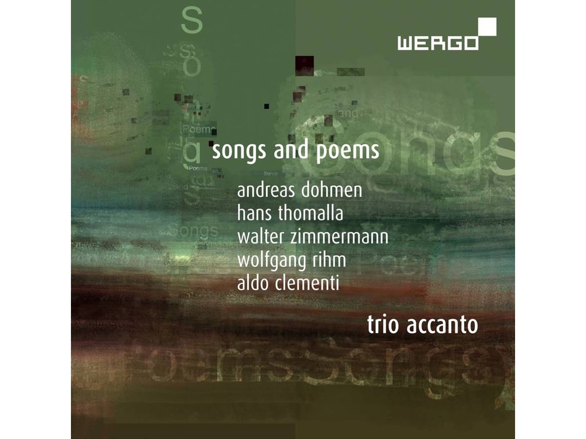 CD Trio Accanto - Songs and Poems (1CD)