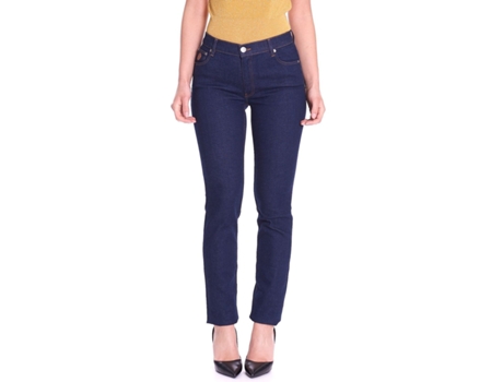 Calças De Mulher Tru Trussardi Trussardi Rectas Skinny (w28)