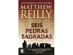 Livro Seis Pedras Sagradas de Matthew Reilly (Português)
