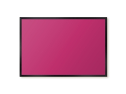 Magnetic Glass Board Neutral Brown For The Hall Espelharte (60x40 Cm)