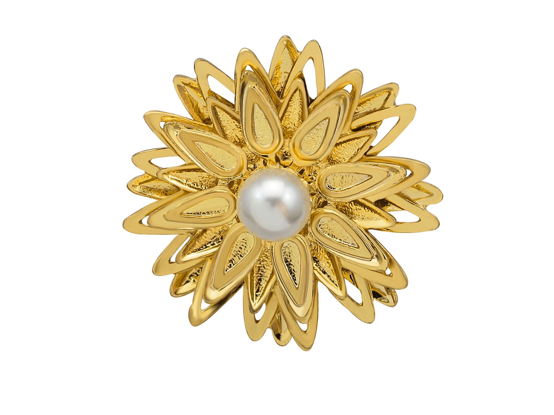 Broche Feminino Decoração De Jóias Forma Girassol