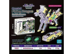 2026 2025 Brinquedo Transformador Unicornio Carro 2 em 1 para Crianças Meninos Meninas Instantâneo Deformação