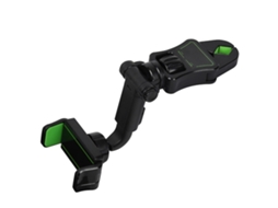 Suporte para Celular Veicular com Rotação de 360° Retrovisor, Universal, Fácil Instalação AQUAFORGE