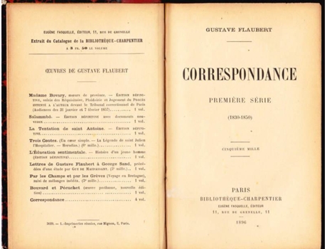 Livro Correspondance – Première Série (1830-1850 De Gustave Flaubert (francês)