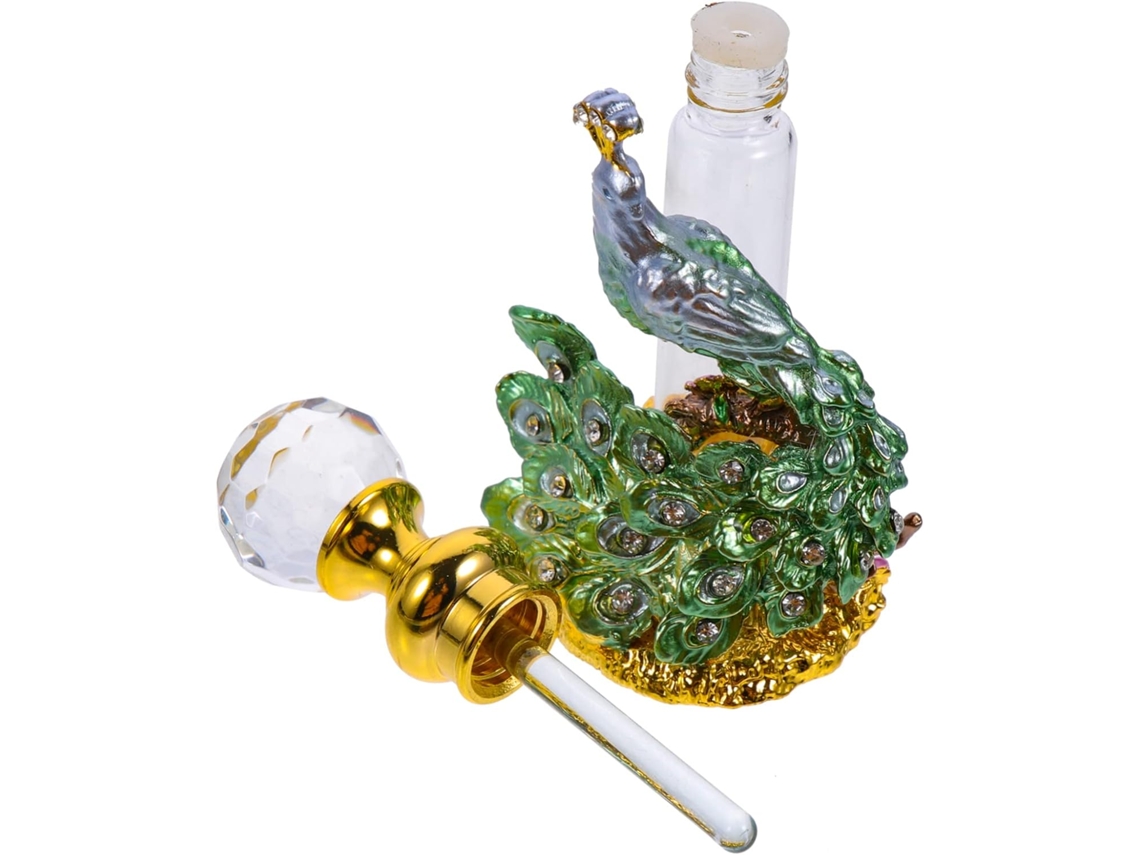 Frasco De Perfume Decorativo Vazio Para Mesa, Recipiente Para Óleo Essencial Refinado