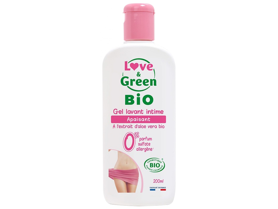 Gel de Limpeza Íntima Bio 200 ml LOVE & GREEN