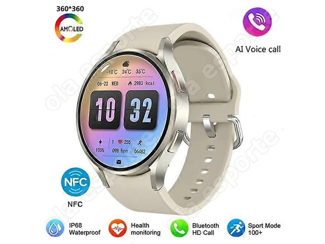 Novo Watch 6 Pro Max 2024 Smartwatch Para Adultos Com Monitoramento Cardíaco, Chamadas Sem Fio Bluetooth, Esportes E Fitness, Compatível Com Core