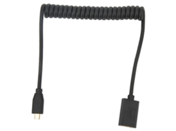 8k60hz Micro Hd To Hd Multimedia Interface Female Spring Fine Cable Od4.0 Camera Tablet To Tv Universal Connecting Cable 1.2m Straight Head LAXISCREED