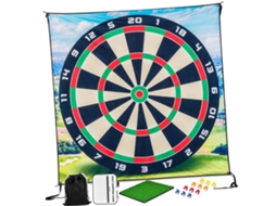 Jogo de Chipping de Golfe com Bolas Adesivas e Tapete de Prática para Indoor e Outdoor | S/MARCA