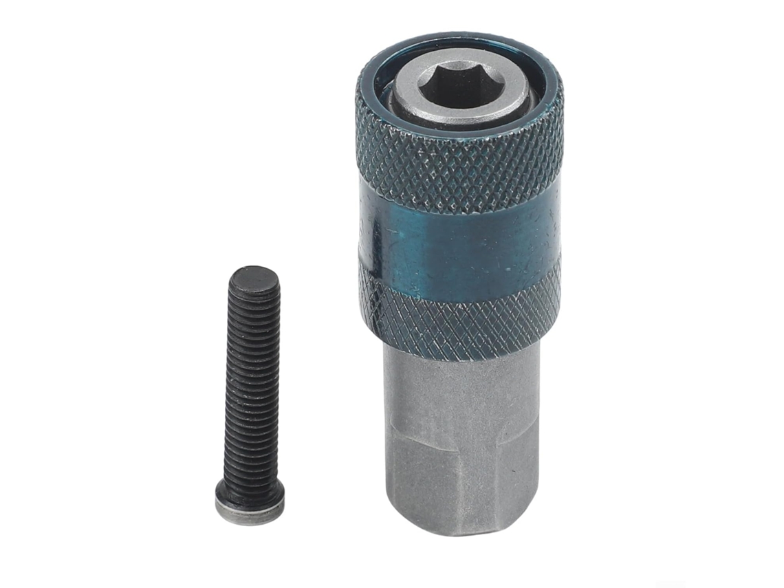 Cabeça De Conversão Robusta Em Aço Cromo Vanádio Com Encaixe Hexagonal 6, 35mm Para Troca Instantânea De Bits Em