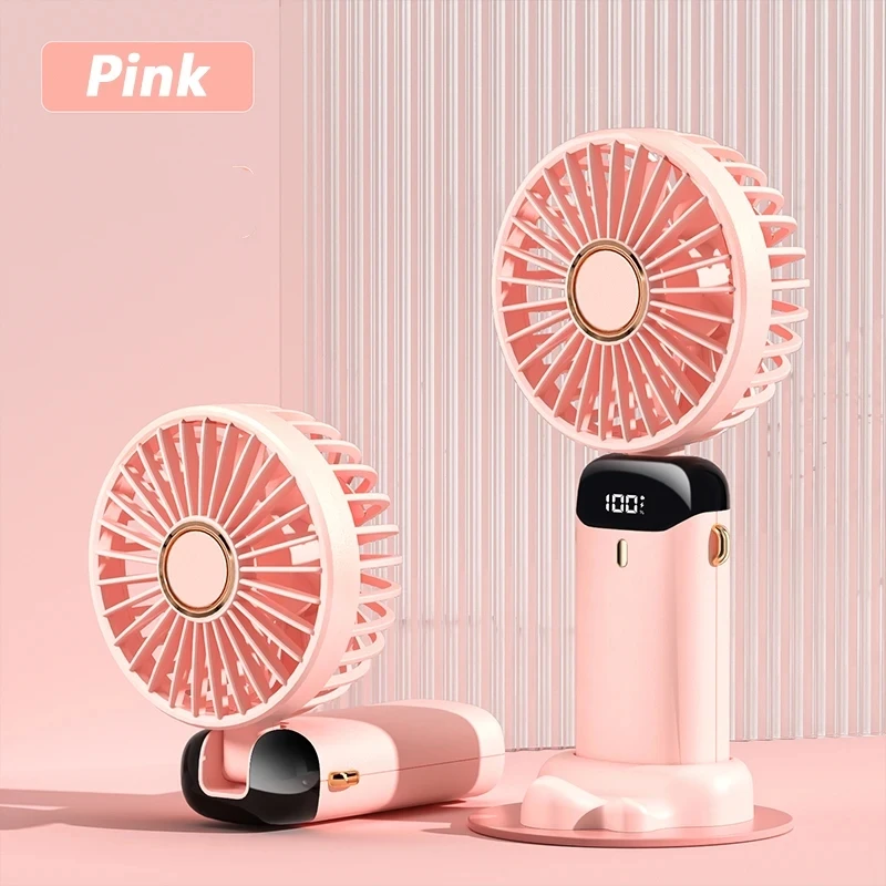 Mini Ventilador Turbo MDUG de Alta Velocidade Recarregável