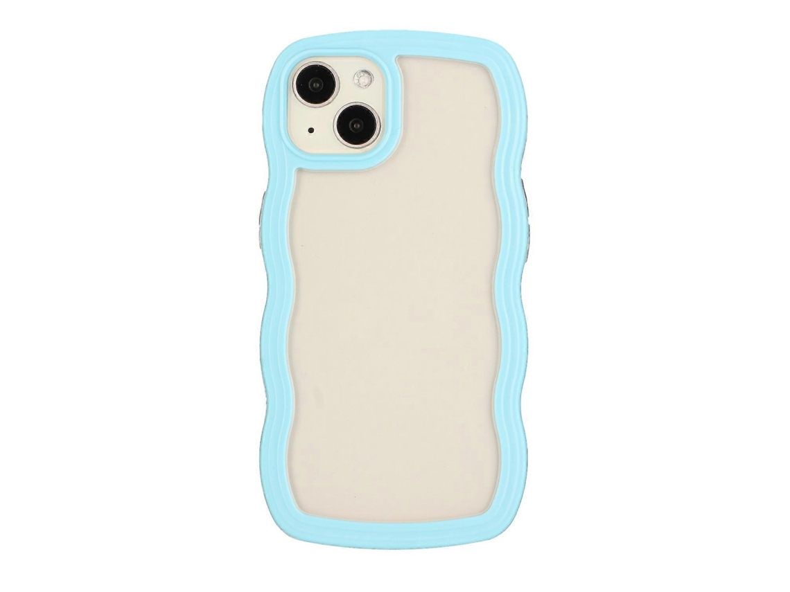 Lurelia Capa Transparente Iphone 13 Tpu Pc Candy Colors Azul
