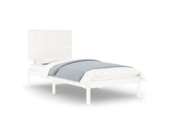 Bed Frame, Bed Frames Vidaxl Branco Madeira (90 X 190 Cm)