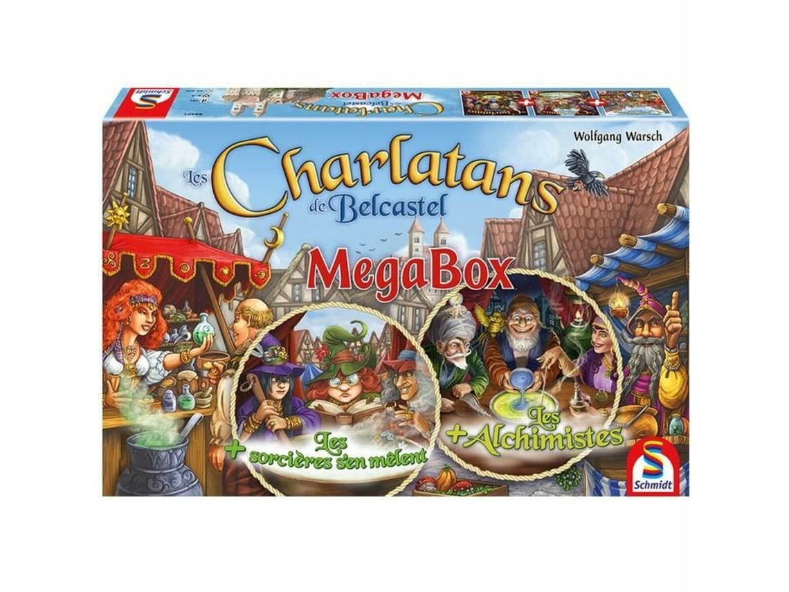 Jogo de Tabuleiro SCHMIDT SPIELE Charlatans of belcastel (Idade Mínima Recomendada: 12 anos)