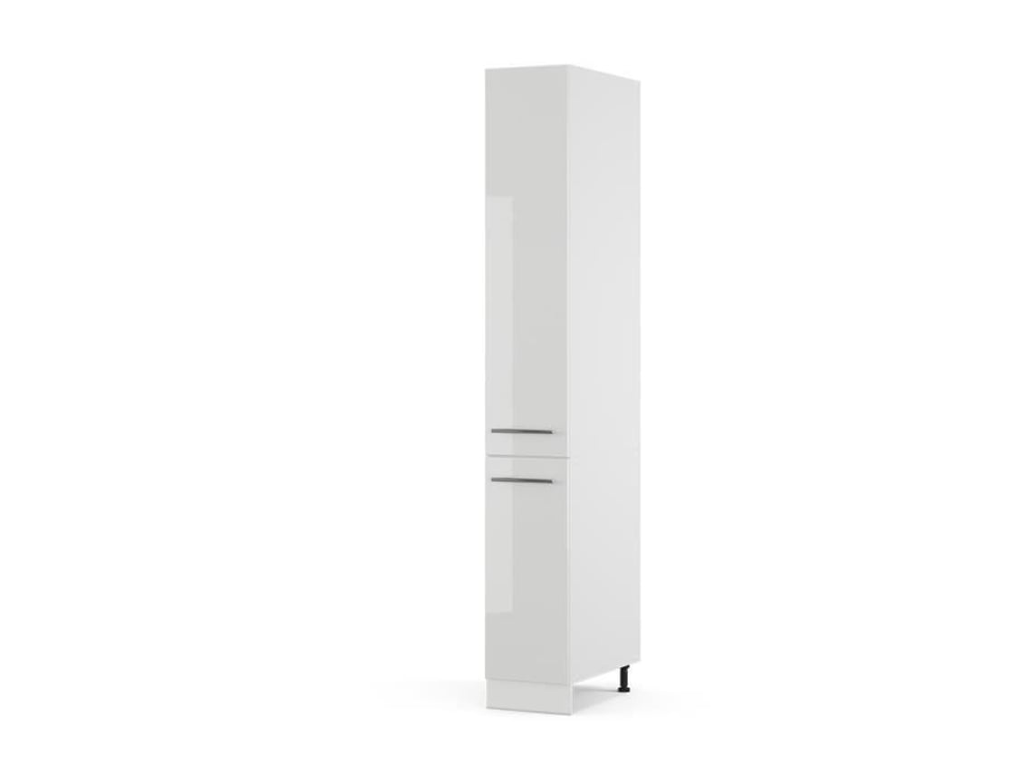 Móvel Alto De Cozinha Fame-line, 30cm, Branco Alto Brilho, Branco, Vicco