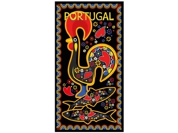 Toalha De Praia Microfibra Galo De Barcelos