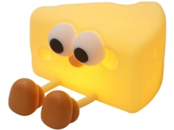 Luz Noturna Infantil Yizhood L54 Usb Recarregável Adequada Para Crianças Meninas Presentes S Luzes De Decoração De Quarto Amarelo