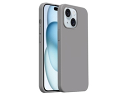 Capa De Silicone Líquido Ultra Fina Para Iphone 15 - Cobertura Total - Magsafe