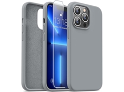 Capa Protetora Antiarranhões para iPhone 13 Pro HONGWE. Anti-Choque